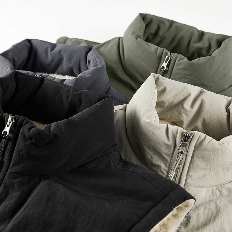 Fashion Large Size 5XL Mens MultiPocket Clothing Winter Vest Jackets Sleeveless Coat Male Warm Waistcoat Fleece Vest Men W251029