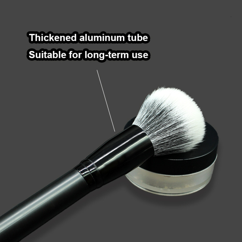 Single Makeup Brush Single Large Loose Powder Brush Mushroom-Head Setting Powder Brush Blush Brush Multi-Functional Synthetic Fiber Portable Brush