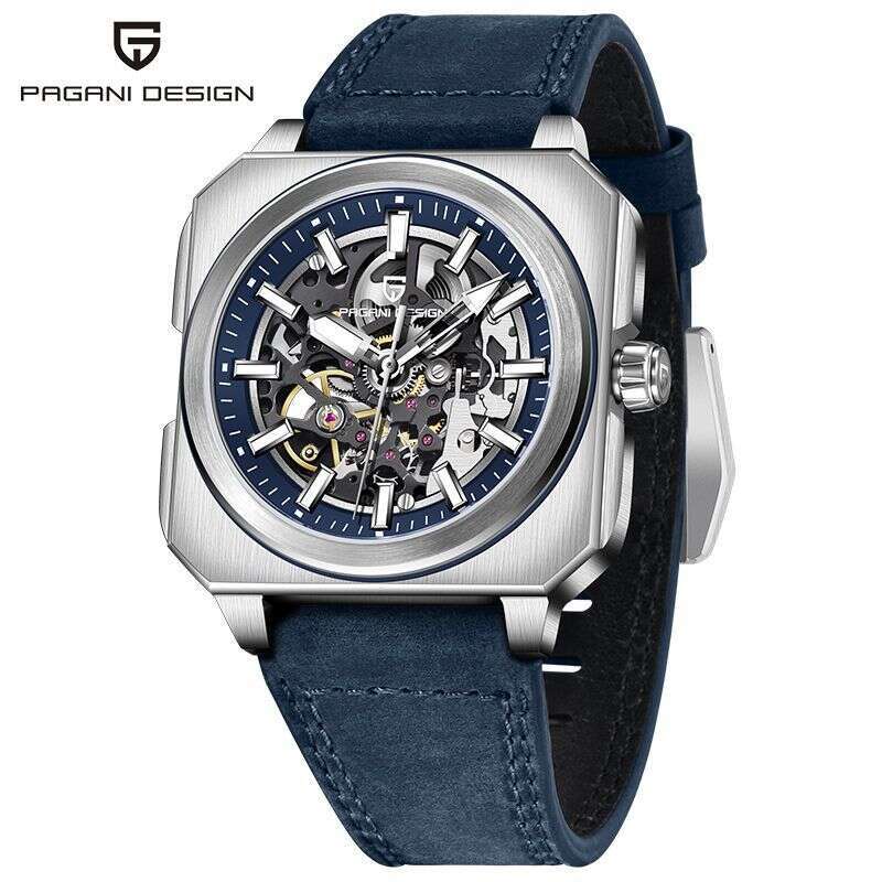 PAGANI DESIGN New Hollow Mechanical Movement Dial Men's Watch PD-1791