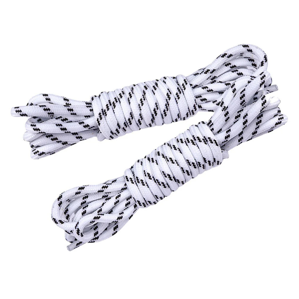 1 Pair Round Shoelaces Flower Dots Solid Laces Polyester Shoelaces Matching Sports Shoes Tooling Martin Boots Hiking Shoe Laces 251029
