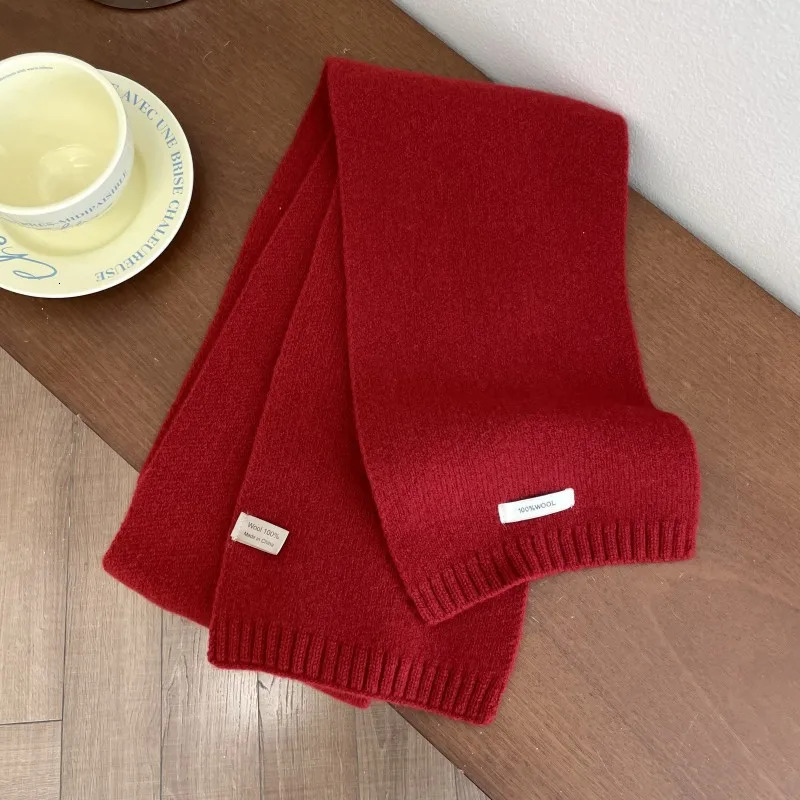 Christmas Scarf Winter Women Warm Long Scarves Shawl Female 1PC Scarf 251029