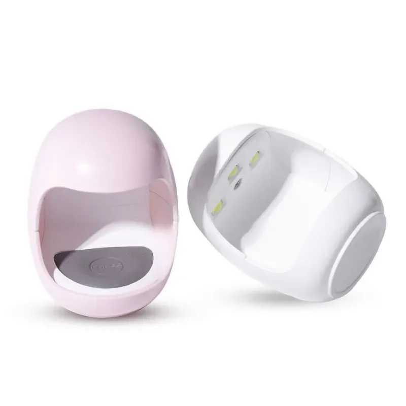 New USB interface Q Shape Photo Nail Lamp Nail Polish Gel Curing Mini LED UV Lamp Travel Home Nail Art Timing Nail Dryer J251115