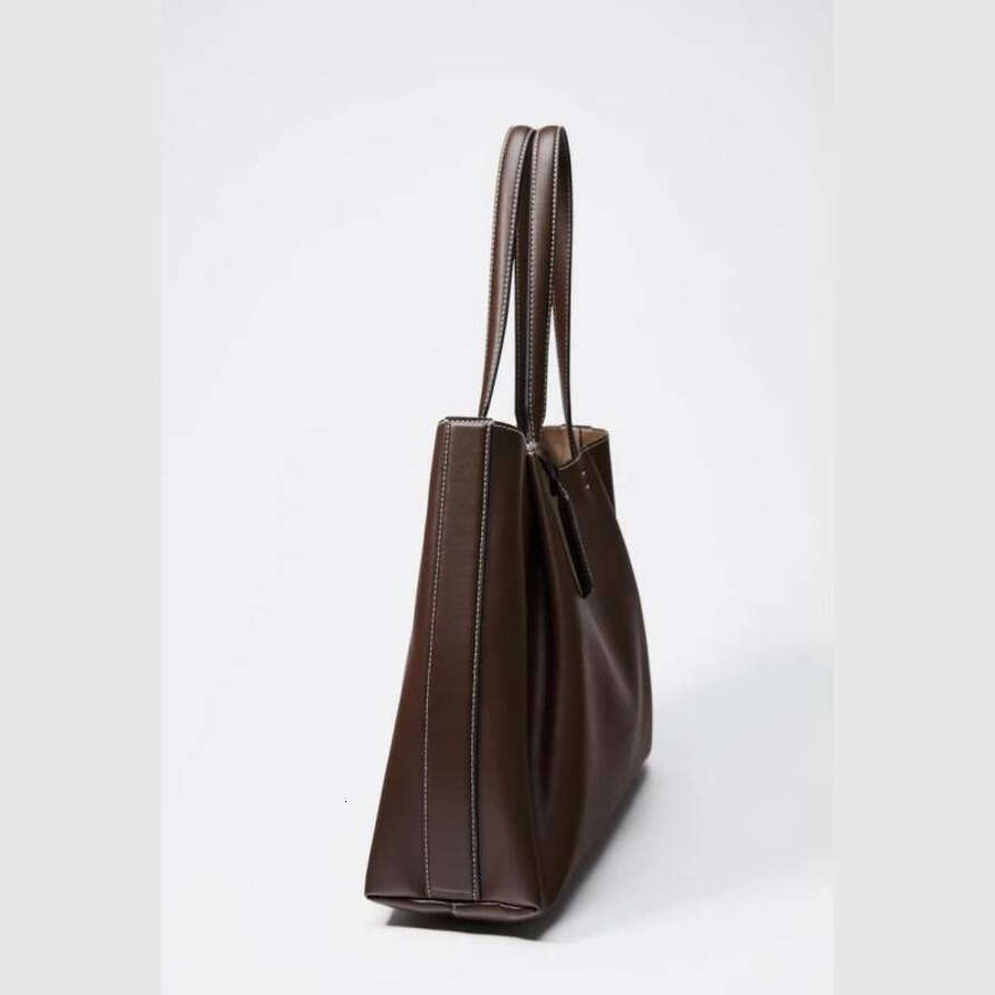 Fashionable Top Handle Tote Solid Color Simple Shoulder Bag Design Handbags for Women Single shoulder tote bag for women commuting Practical Armpit Ba