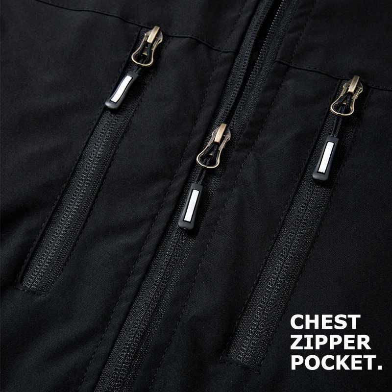 Mens Lightweight Softshell Vest with Zipper Pockets Windproof Sleeveless Jacket for Hiking Golf Outdoor Outwear Windbreaker W251029