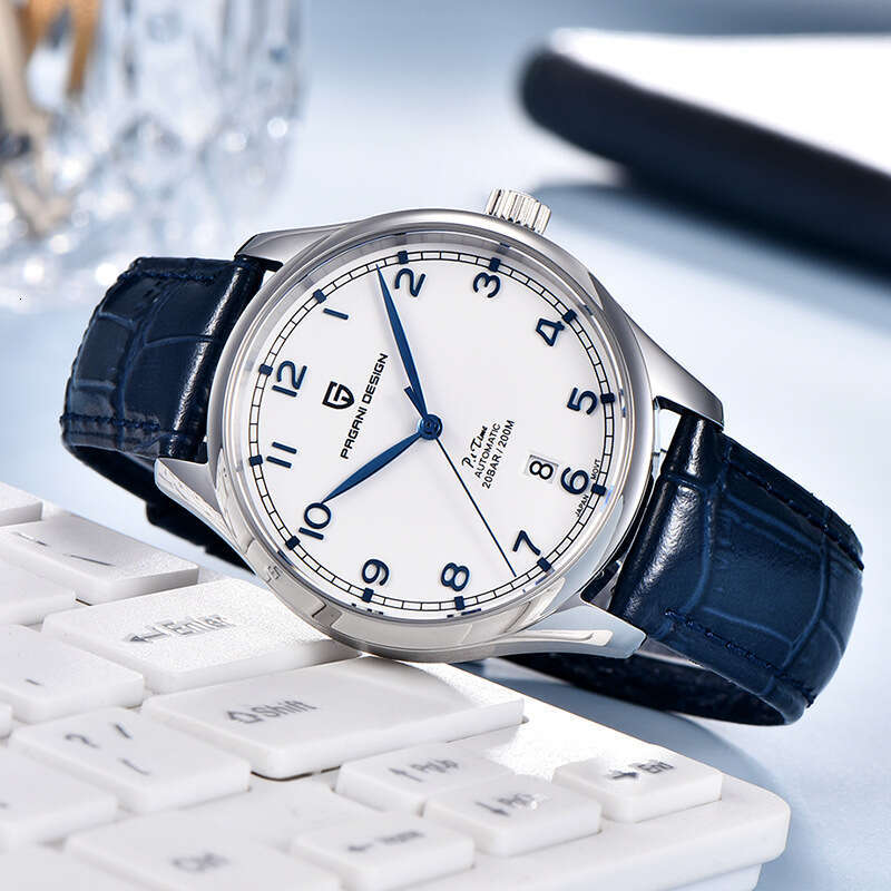 pagani design new model launched simple pin buckle calendar mens mechanical watch pdys003