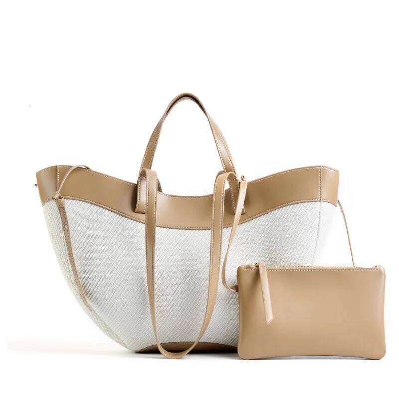 2025 New Large Capacity Wing Bag for Women, Premium Sensory Fabric Shoulder Bag, Lightweight Luxury Niche Design