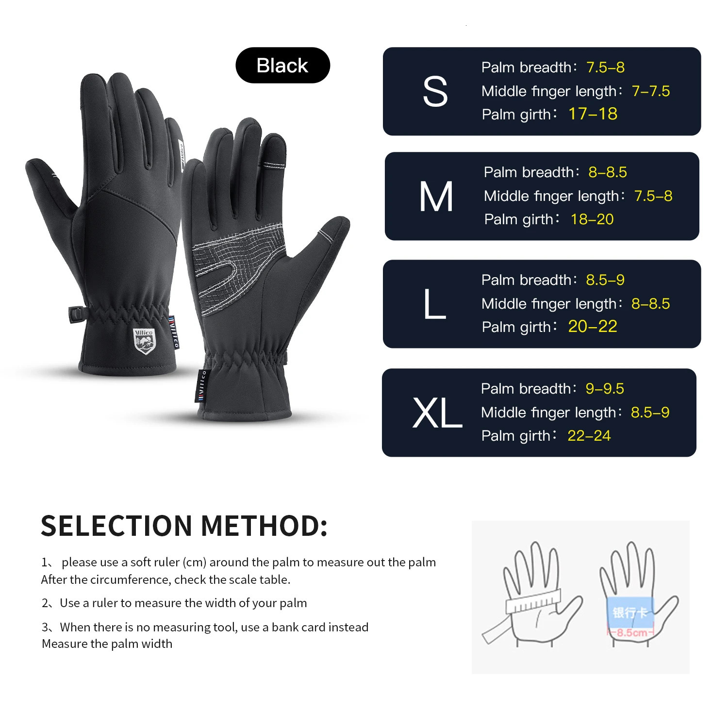 Touchscreen Warm Gloves Outdoor Cycling Driving Motorcycle Waterproof Cold Windproof NonSlip Womens Men Winter Ski Glove 251013