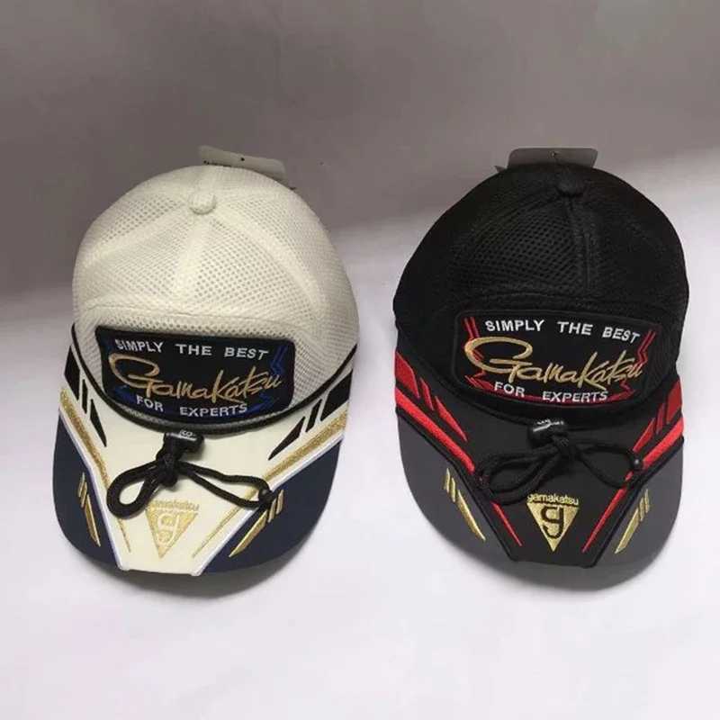 Gamakatsu Mesh Fishing Hat with Bucket Breathable Sun Protection Rock Fishing Caps Waterproof Men Sport Baseball Cap GM9852W251029
