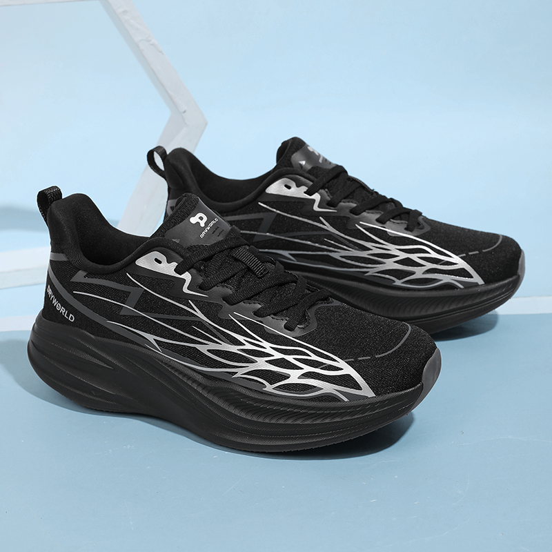 2025 New Running Shoes Unisex - Cushioned Sole, Breathable Upper, Anti-Slip, Suitable for Morning/Night Runs & Fitness