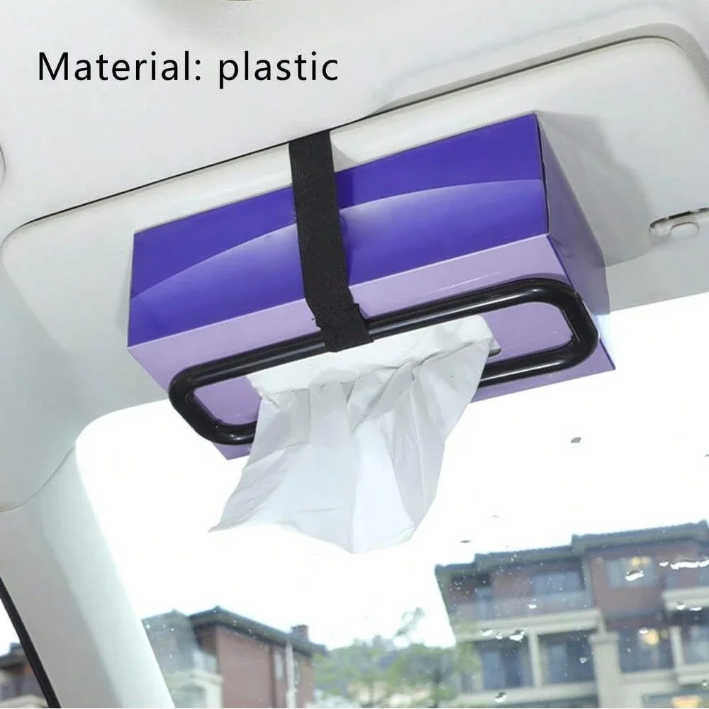 Car Paper Towel Organizer Make Your Car Interior Stylish Organized With This Creative Sunshade ClipOn Tissue Box 251029