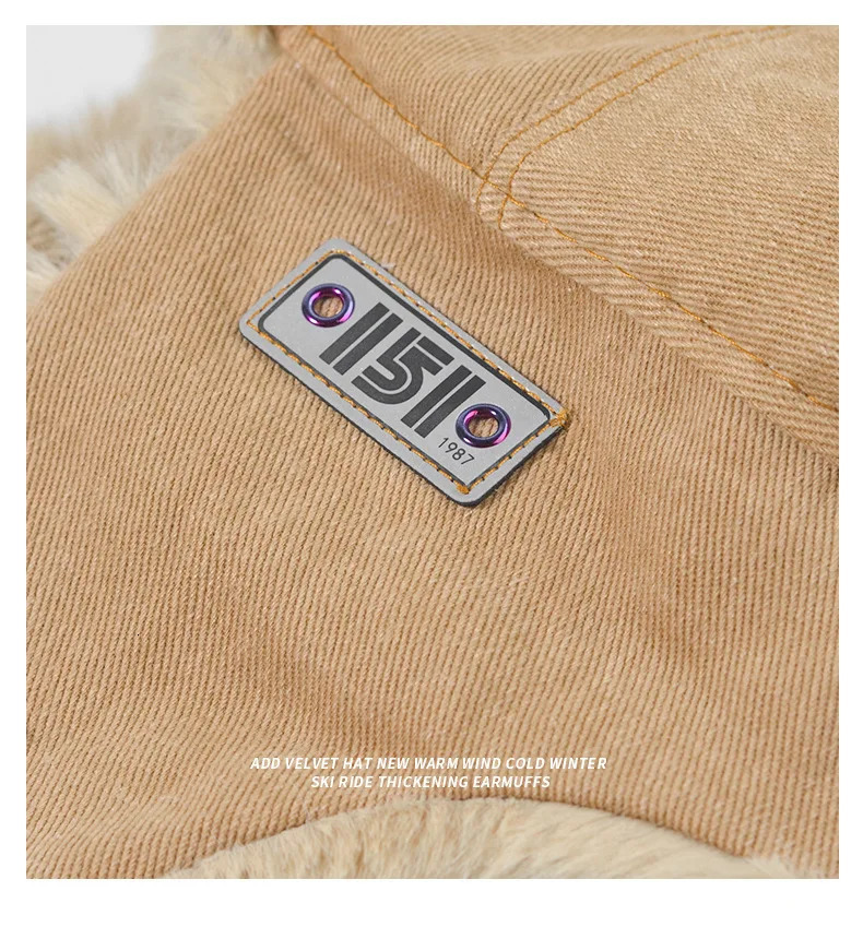 Bomber Hat Men Women Thick Warm Russian Ushanka Fur Fashion Male Female Winter Black Grey Earflap Ski Cap 251013