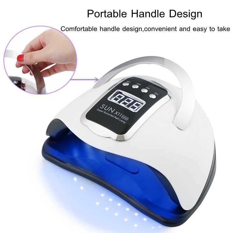 Large Space UV Nail Lamp For Both Hands With Smart Sensor X11 Gel Nail Light For Quick Drying And Curing Gel Polish At Home J251115