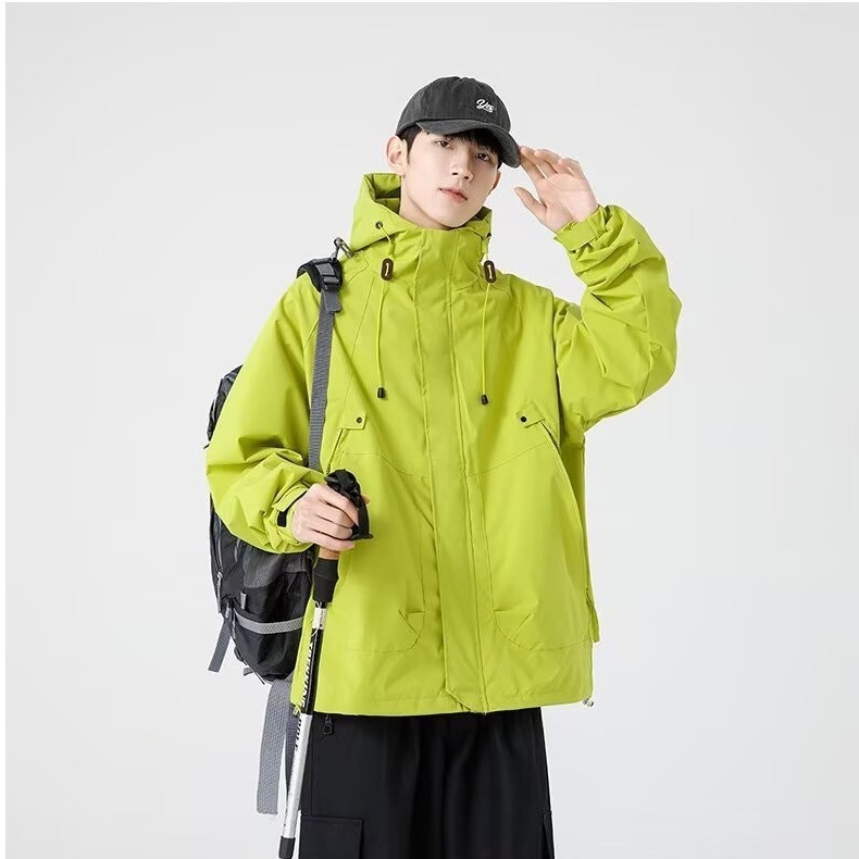 Designer Jacket Mountain Style Outdoor Sports Jacket For Men And Women Spring And Autumn Casual Versatile Hiking Hooded Workwear Coat