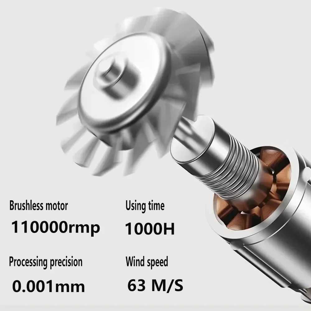 Professional High Speed MultiStyler 6 in Ionic Hair Styler 300W Powerful Blow Dryer Fast Drying Auto Wrap Hot Air Brush W251029