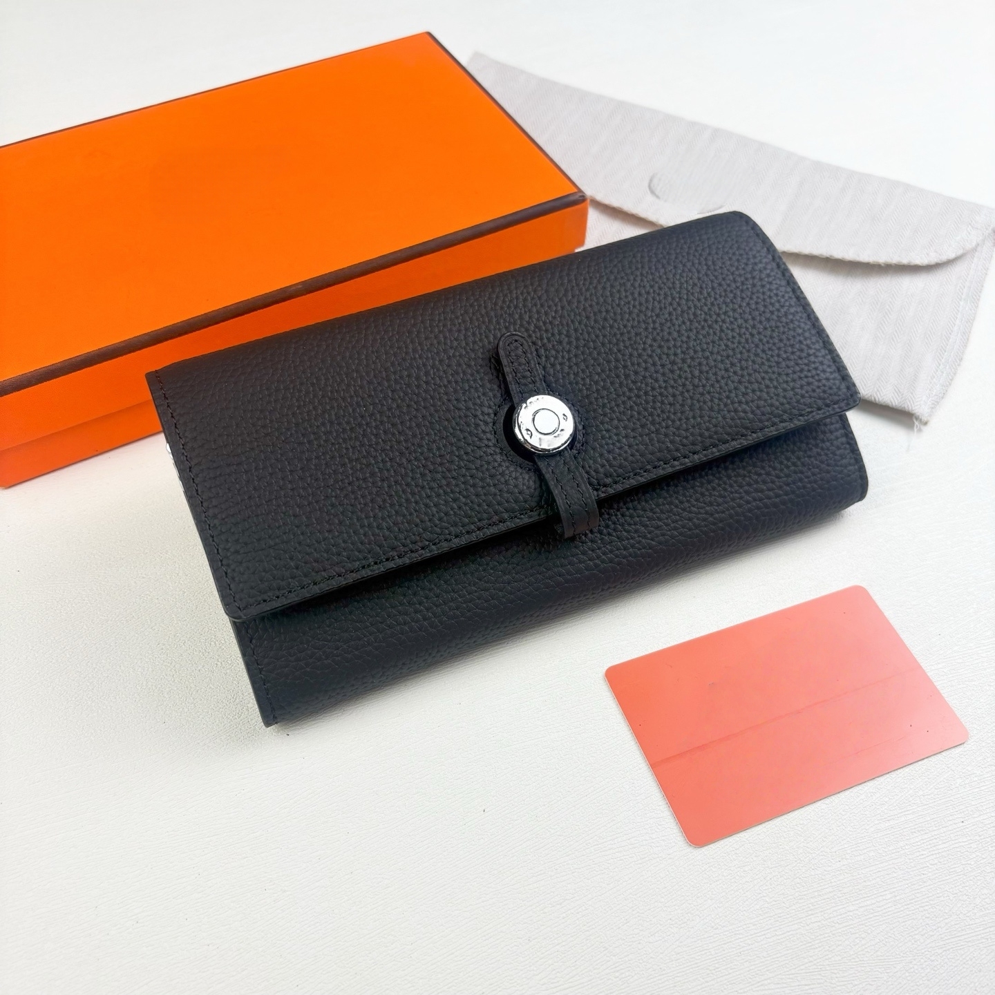 Designer Wallet Dogon Duo Togo Purse Whole Genuine Leather With Zipper Coin Bag Card holders fashion Cowskin wallet For lady woman With Box