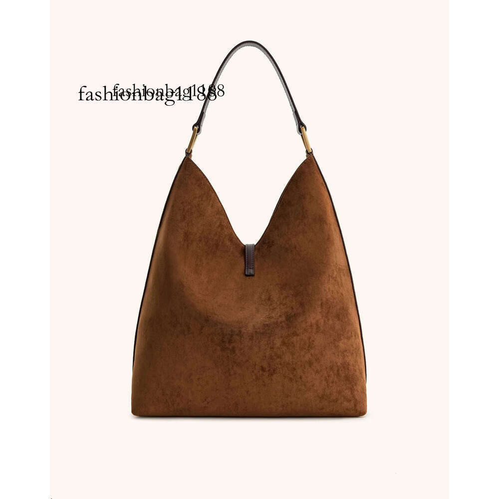 JW PEI Aria Faux Suede Shoulder Large Capacity Solid Color Underarm Simple Casual Commuter Bag Designer Bags