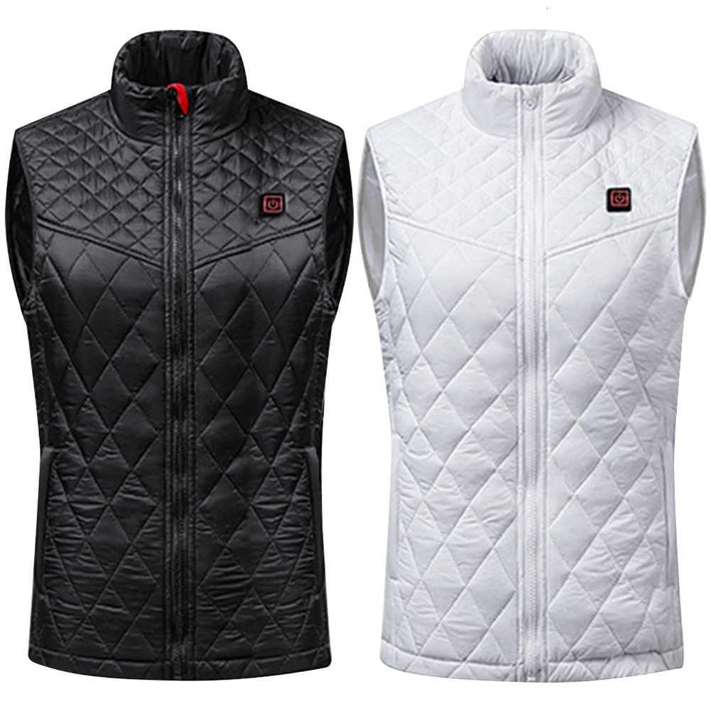 Women Electric Heating Vest Washable Electric Thermal Jacket 3 Heating Levels 9 Zone Heating for Sports Hunting Hiking W251029