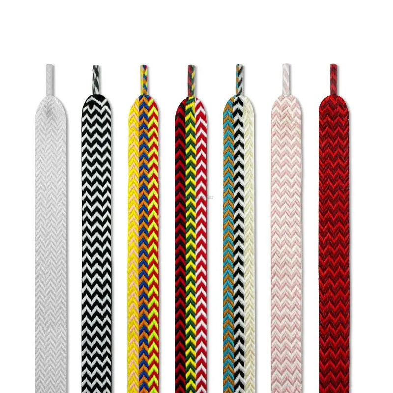 1PAIR Flat Shoelaces for Sneakers Shoe laces Shoelace Width 15cm2cm3cm Length 120140160cm Shoe Accessories 251029