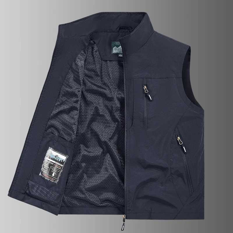 Autumn Winter New Comfortable Plush Breathable Trendy Mens Vest High Quality Outdoor Sports Leisure Windproof Warm Leather Vest W251029