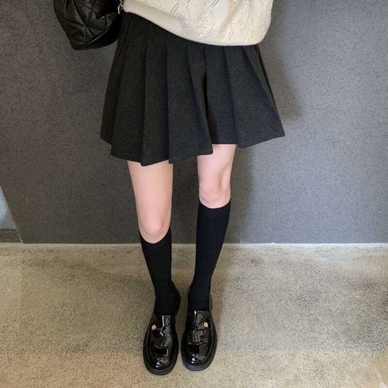 Cowhide Version Coin Thick Sole Slip-On Chunky Heel Designer Shoe Genuine Loafers Women's Small Leather Shoes