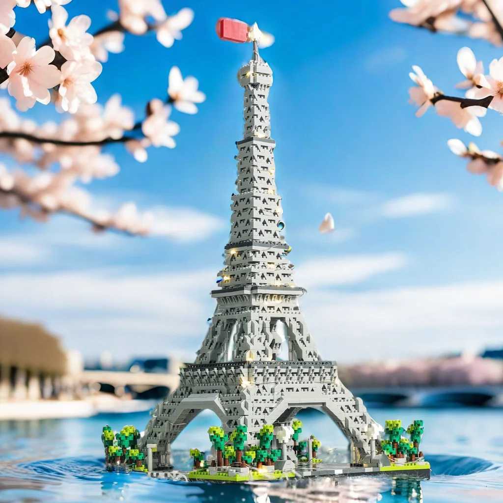 Paris Eiffel Tower Architecture Building Block Set Toys Exquisite Souvenir Perfect Gift Ideal for Challenging Educational X251029