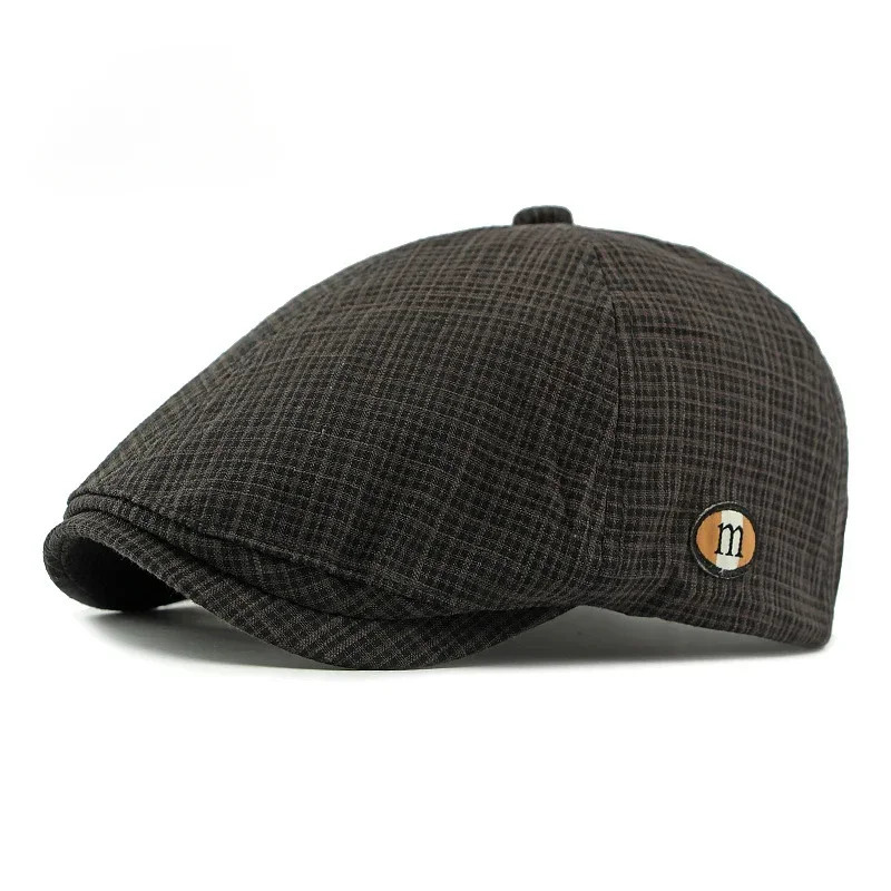 Hats for Men and Women Wearing British Retro Beret Hat Fashion Casual Berets Caps Solid Color Adjustable Cap 251013