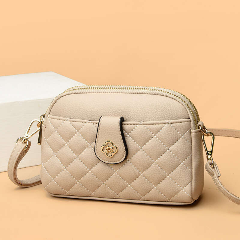 High-Quality Texture Small for Women 2025 Spring/Summer New Mini Versatile Simple Shoulder Crossbody Quilted Women's Bag bag trend hot selling