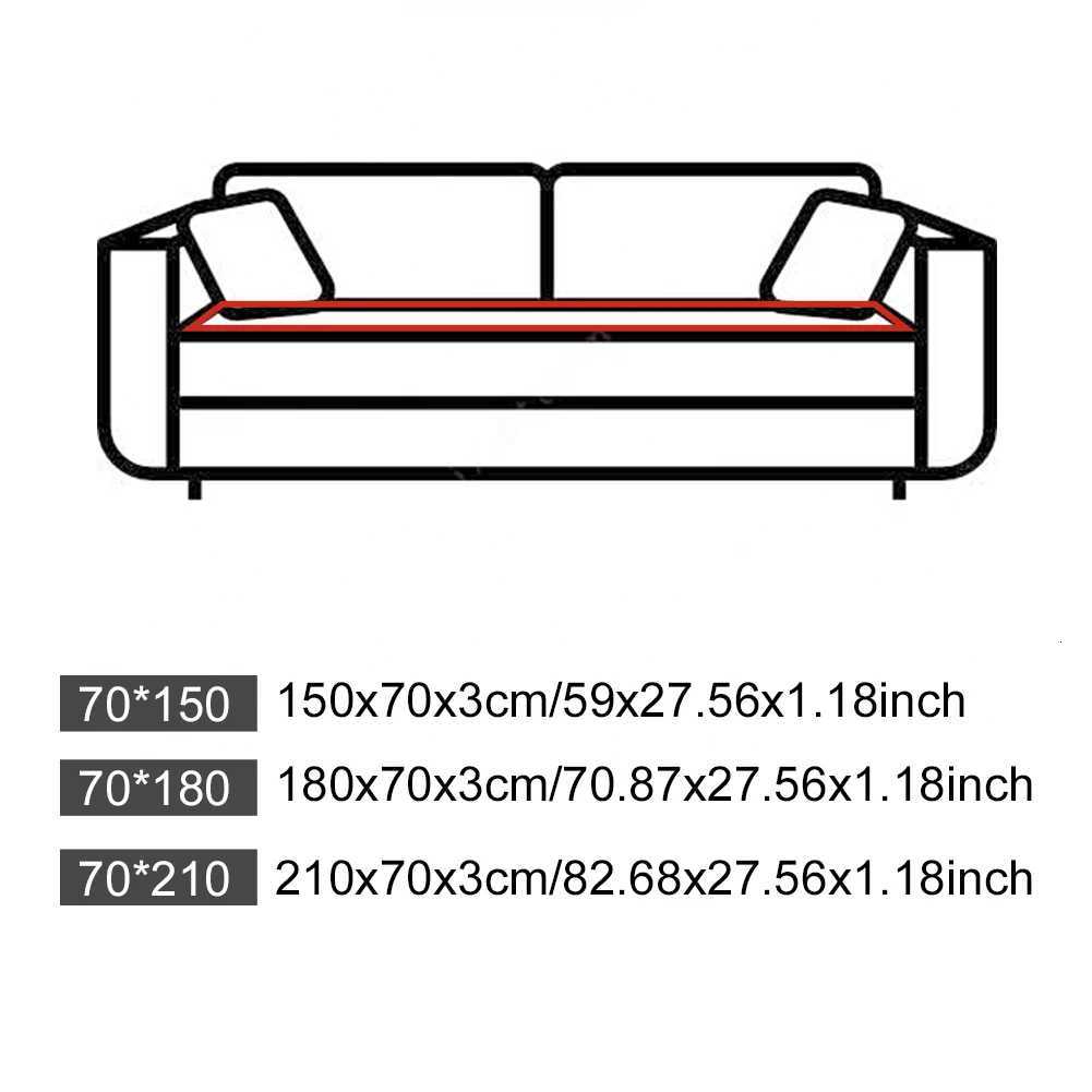 Winter Sofa Mat Thickened Warm Anti Slip Seat Cushion Sofa Cover Comfortable Cloth Towel Sofa Cover Sofa Cushion C251028