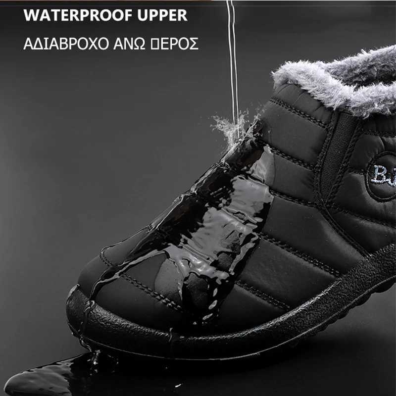 Women Boots Slip On Ankle Boots For 2025 Winter Shoes Women Snow Boots Keep Warm Fur Winter Botas Mujer Black Short Boot Female Z251029