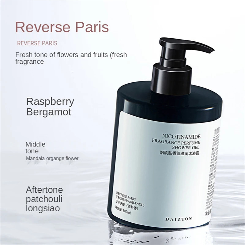 Niacinamide Perfume Shower Gel Body Wash Exfoliating Smoothing Gentle Cleansing izing Bath Lotion Women Men 251023