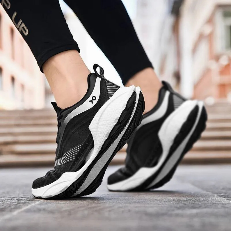 ONKE Autumn Breathable Shock Absorption Lightweight Mesh Sports Shoes Women's Ultra-Light Thin Running Shoes Flexible Easy-Match Suitable for Fit