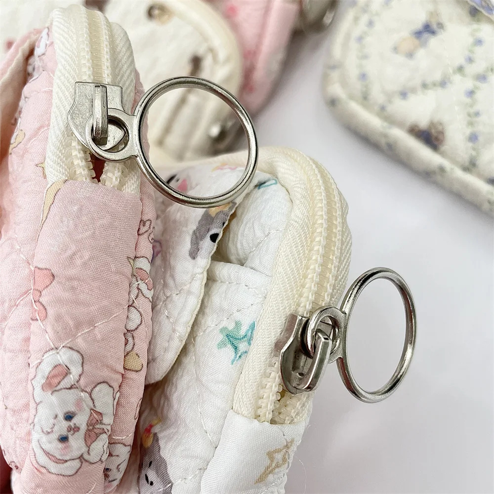 Cute Cartoon Multifunctional Coin Purse Kawaii Wallet Portable Coin Bag Key Earphone Coin Organizer Pouch Zipper Bag Gift 251029