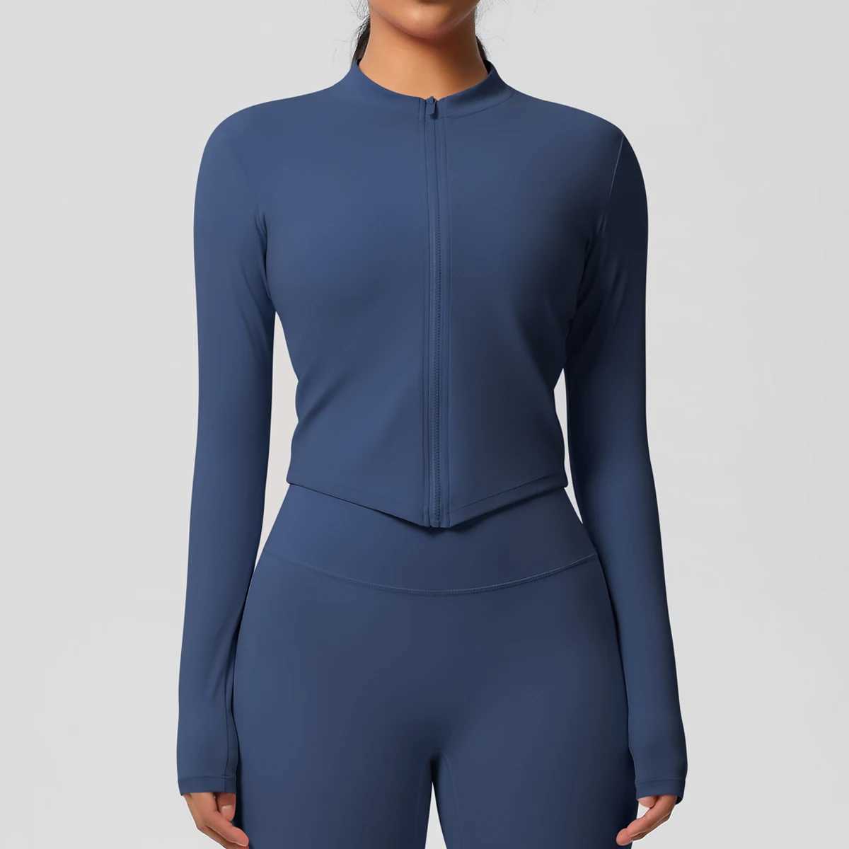 Long Sleeve Workout Top Gym Fitness Yoga Clothing Yoga Shirt Push Up Workout Clothes Women Womens Gym Exercise ShirtXJ251029