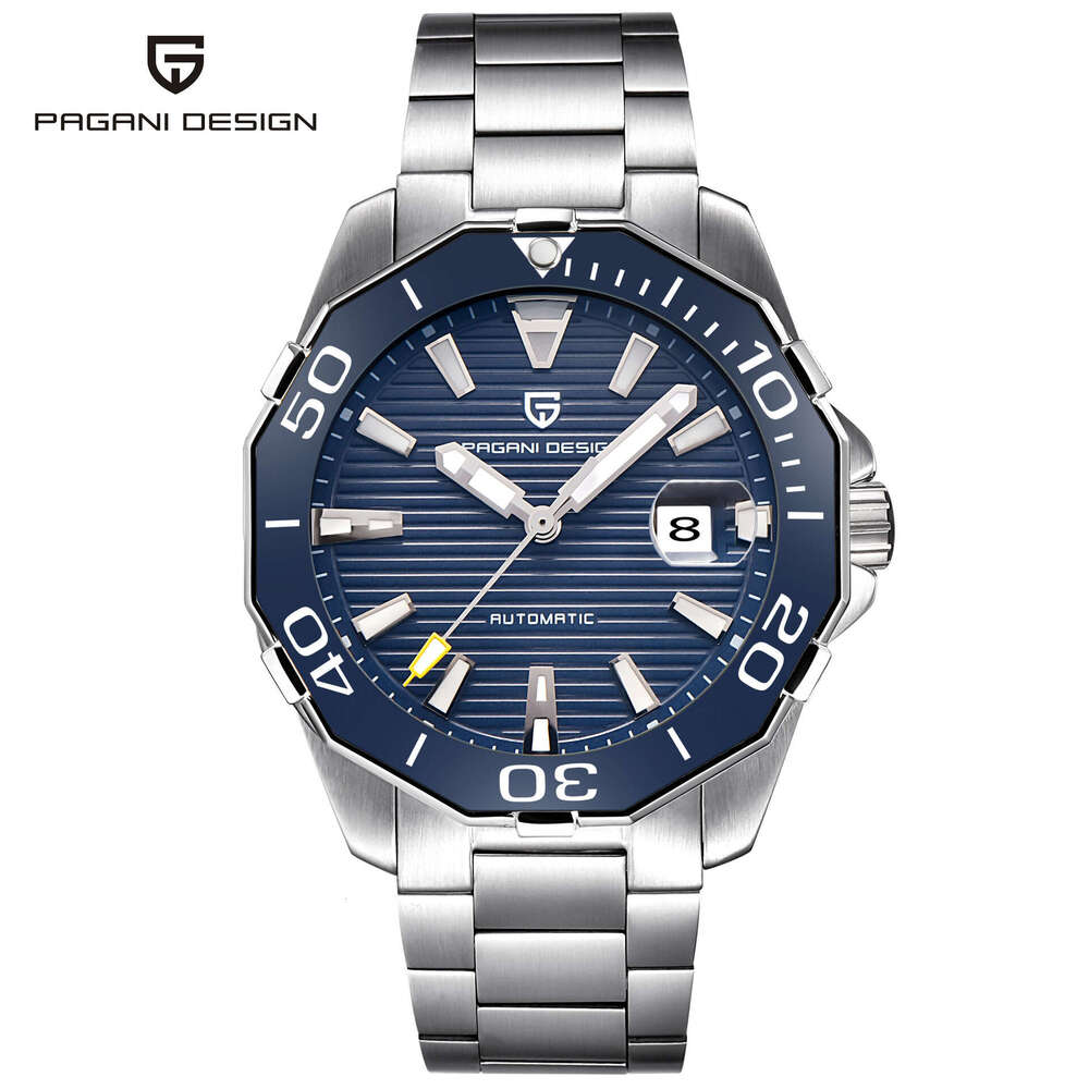 PAGANI DESIGN New Rotatable Digital Dial Luminous Calendar Inspirational Men's Mechanical Watch PD-1617