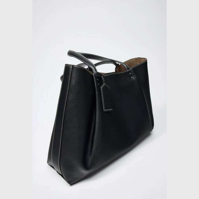 Fashionable Top Handle Tote Solid Color Simple Shoulder Bag Design Handbags for Women Single shoulder tote bag for women commuting