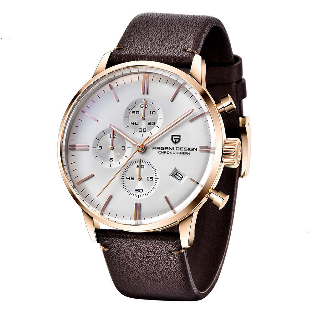 PAGANI DESIGN Men's Quartz Watch Fashion Power Calendar Six-Hand Small Dial PD-2720K