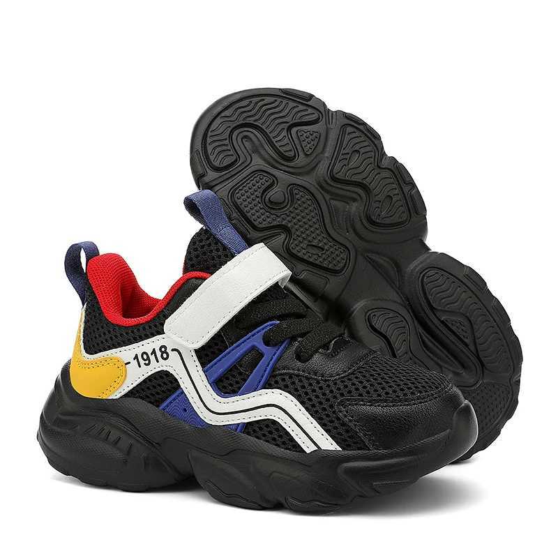 Fashion Mesh Kids Running Shoes Youngsters Teens Casual Walking Students Sneakers Breathable Soft Children Outdoor Sports Tennis L251028 XJ260303
