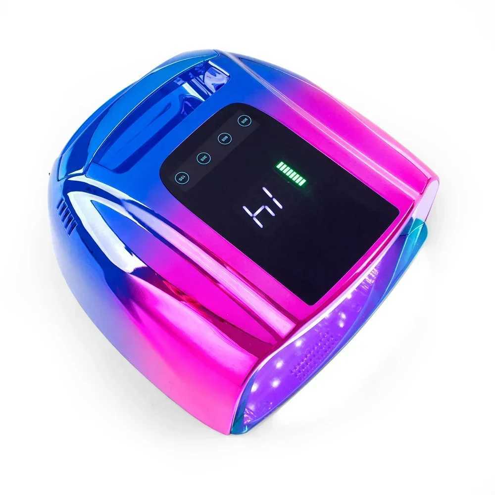 15600mAh Rechargeable Nail Lamp 96W Red Light Nail Polish Dryer Machine Manicure Light Cordless Nail UV LED Lamp J251115