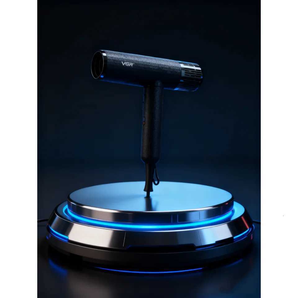 VGR Hair Dryer Professional Powerful Hair Dryer Low Noise Blow Dryer Leafless Electric Hair Blower Barber Salon Tools V640HD W251029