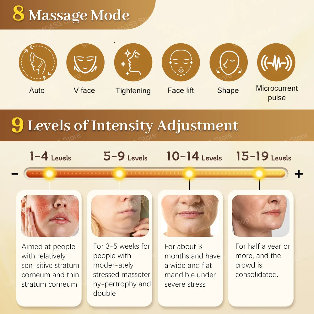 EMS Face Lifting Massage V Face Machine Eye Face Care Device Reduce Dark Circles Eye Swelling AntiWrinkle Vibrate Skin Care 251027