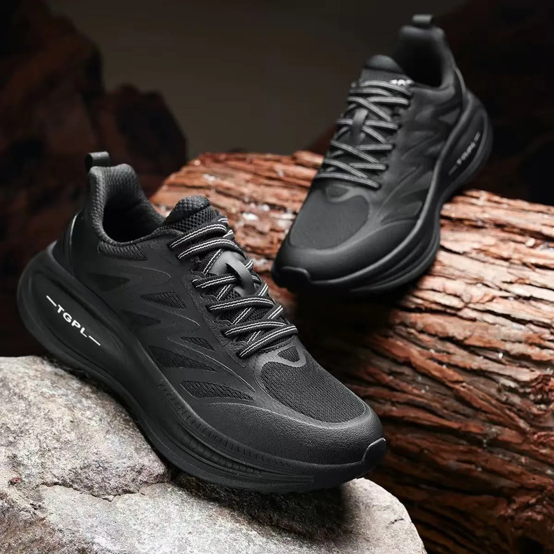 TGPL New Travel Shoes Mesh Breathable Lightweight Running Shoes Men's Shoes Women's Shoes Ultra-Light Shock Absorbing Sports Shoes Students 