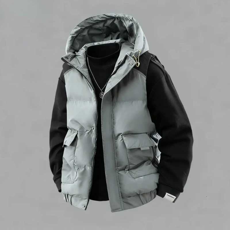 2025 Autumn and Winter Mens New Vest JacketWarmHighqualityComfortableSimpleFashionableCasual Vest for Men W251029