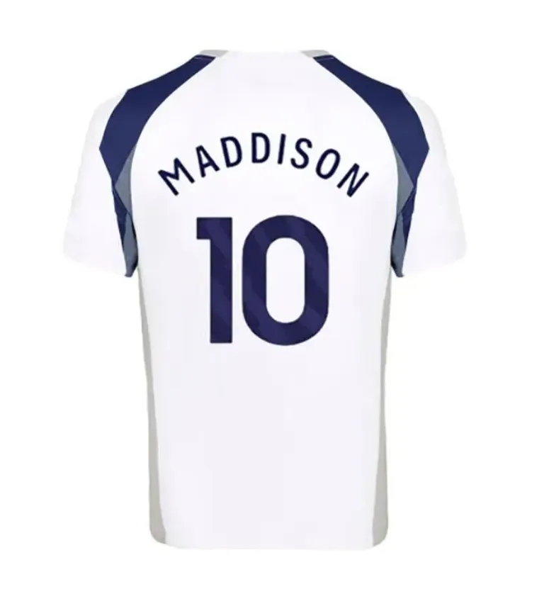 25 26 Season TEL SOLANKE SON Soccer Jerseys 2025 2026 Football shirt KUDUS MADDISON KULUSEVSKI RICHARLISON ROMERO VAN DE VEN BISSOUMA mens kit kids eq