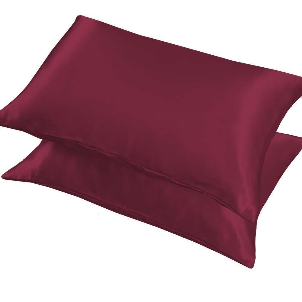 Satin faux silk pillowcase, smooth, lightweight, and non-pilling