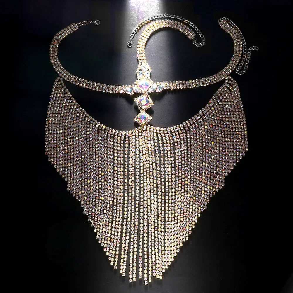 Tassel Veil Masks Women Headwear Rhinestone Chain Face Mask Masquerade Dance Party Costume Sexy Face Curtain Accessories JewelryW251029