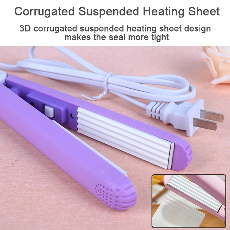Wave Curling Iron Mini Ripple Hair Iron Corrugated Plate Hair Curler Flat Iron Electric Curling Iron Hair Art Styling Tools 251029