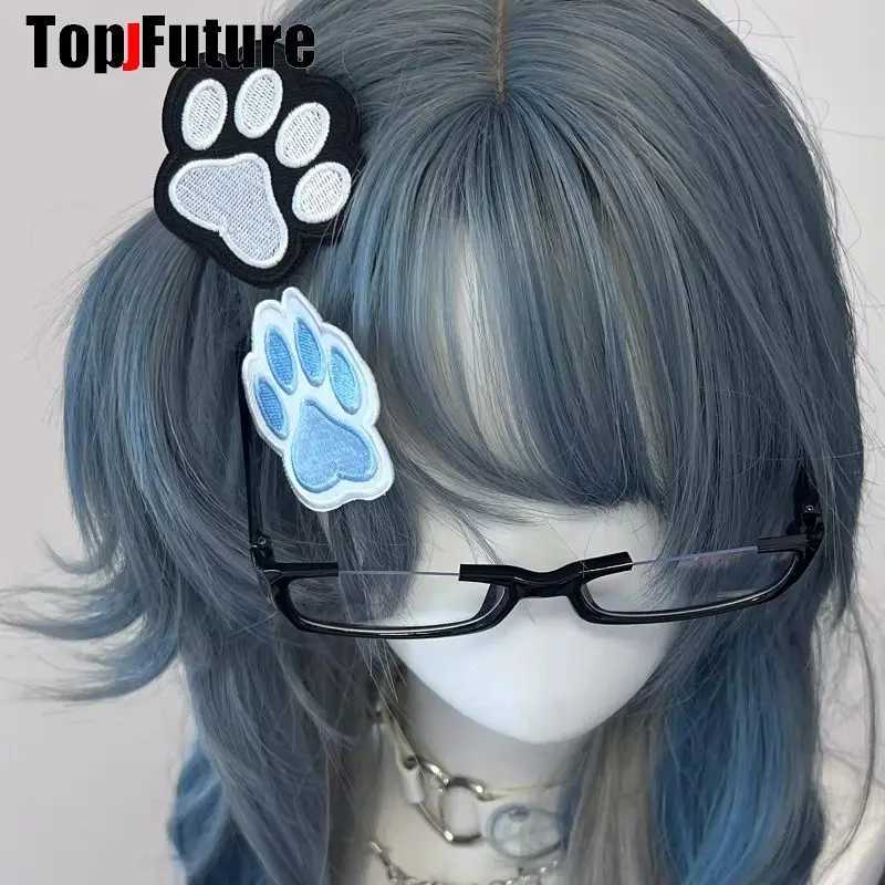 Wholesale Custom Make Customized Women Harajuku Gothic Lolita Beret hat Cap Y2K Girl Angel Wing Dog paw handmake Sun hats