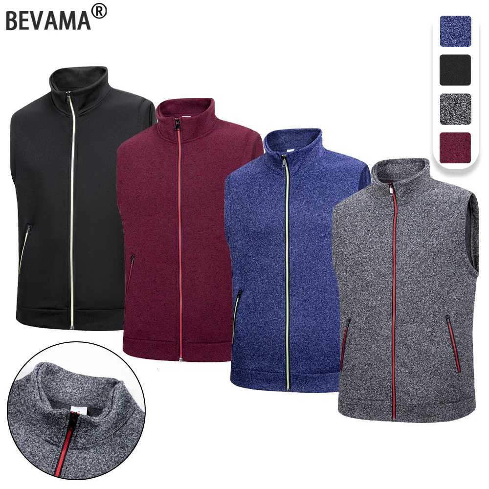 Mens Solid Color Casual Jacket Sleeveless Vest Spring Autumn Zipper Breathable Vest Travels Work Multipockets Waistcoat W251029