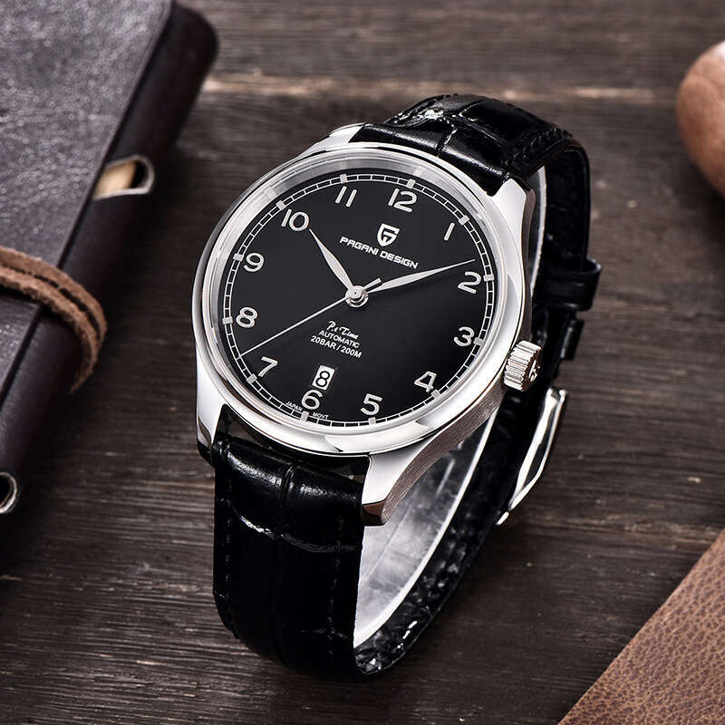 pagani design new model launched simple pin buckle calendar mens mechanical watch pdys003