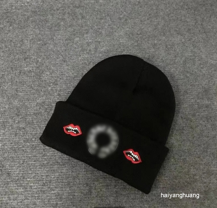 Beanie/Skull Caps Chrome Beanie Winter Warm Heartslys Beanie Womens Designer Pullover Cold Mens Outdoor Heartlys Beanie Hat Luxury Fashion Classic Trend Designer